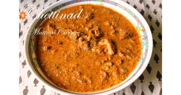 Chettinad Mutton Curry Recipe / Chettinad Mutton Kuzhambu Recipe