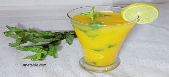 Mango Mojito – Mango Lemonade – Non-alcoholic Mojito Recipe