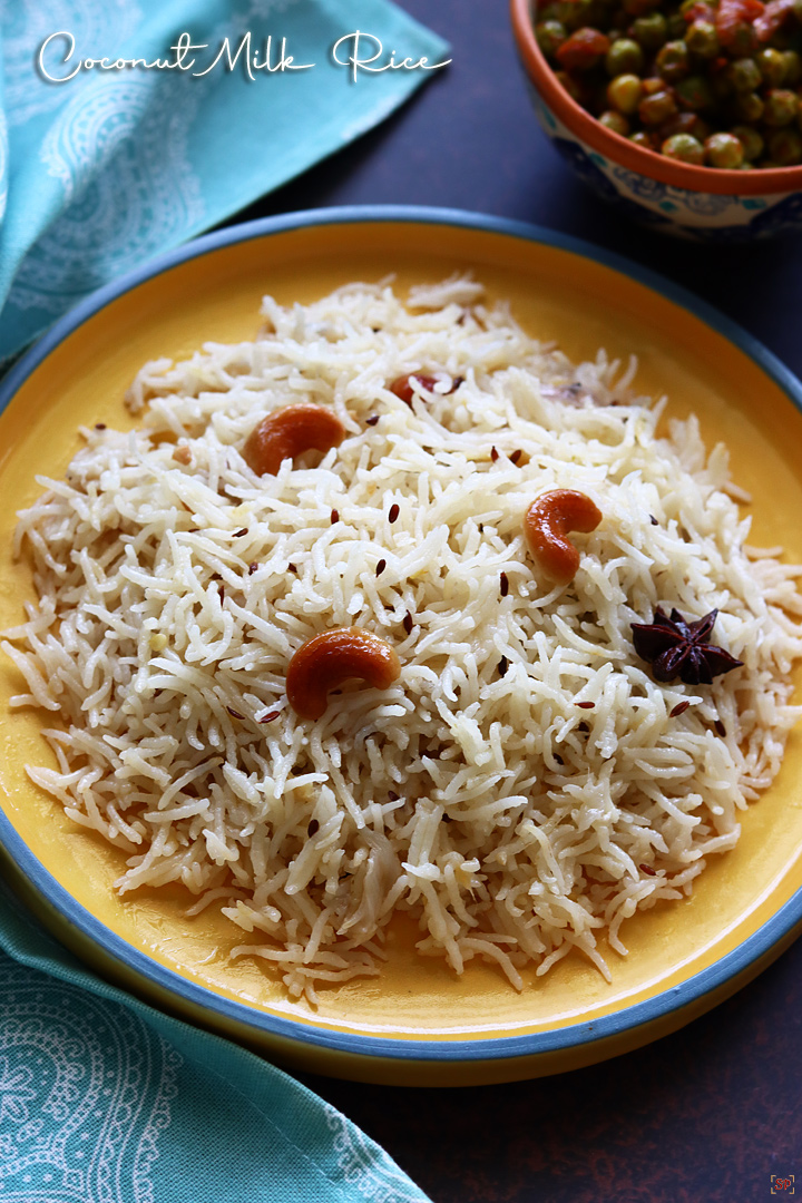 Coconut Milk Rice | Thengai Paal Sadam
