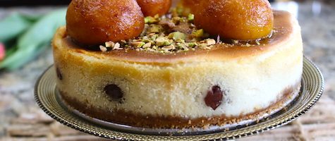 Best Tasting Delicious Gulab Jamun Cheesecake | Eggless & Baked In Instant Pot