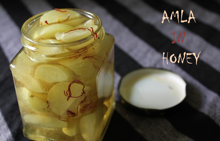 Amla in Honey / How to Preserve Gooseberry(Amla) in Honey 