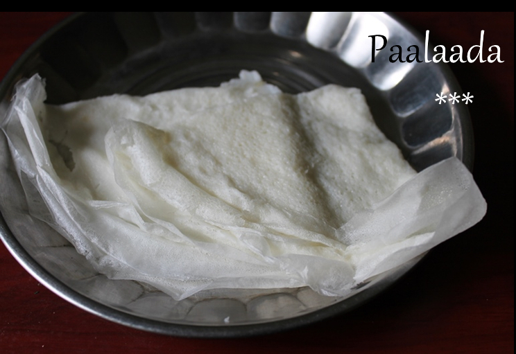 Paalaada / Thin Rice & Coconut Milk Crepes (with video) – Ramzan Special Recipes / Muslim Recipes 