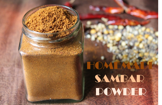 Homemade Sambar Powder / Sambar Powder Recipe / Sambar Podi / How to Make Sambar Powder at Home 