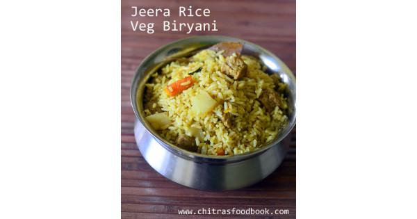 Jeera Rice Veg Biryani - Seeraga Samba Rice Veg Biriyani Recipe ...